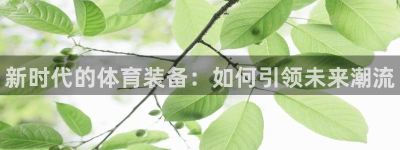 fb体育娱乐：新时代的体育装备：如何引领未来潮流